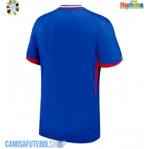 Camisa de time de futebol França Replicas 1º Equipamento Europeu 2024 Manga Curta